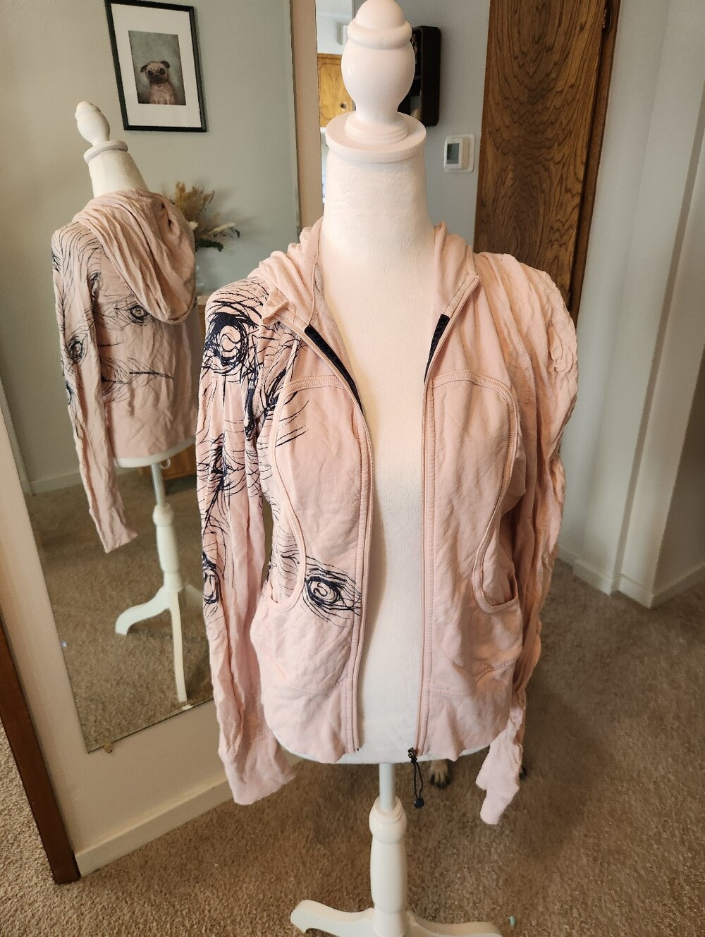(2 For $100) Lululemon Women's Pink Hoodie Jacket
